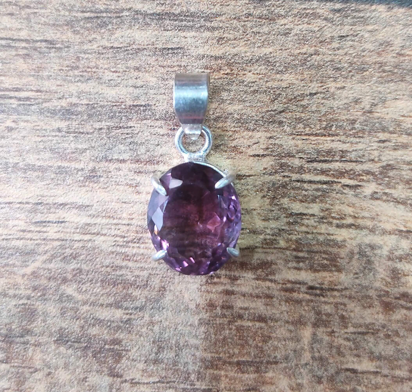 Real Amethyst Stone Pendant - Kalyanastrogems