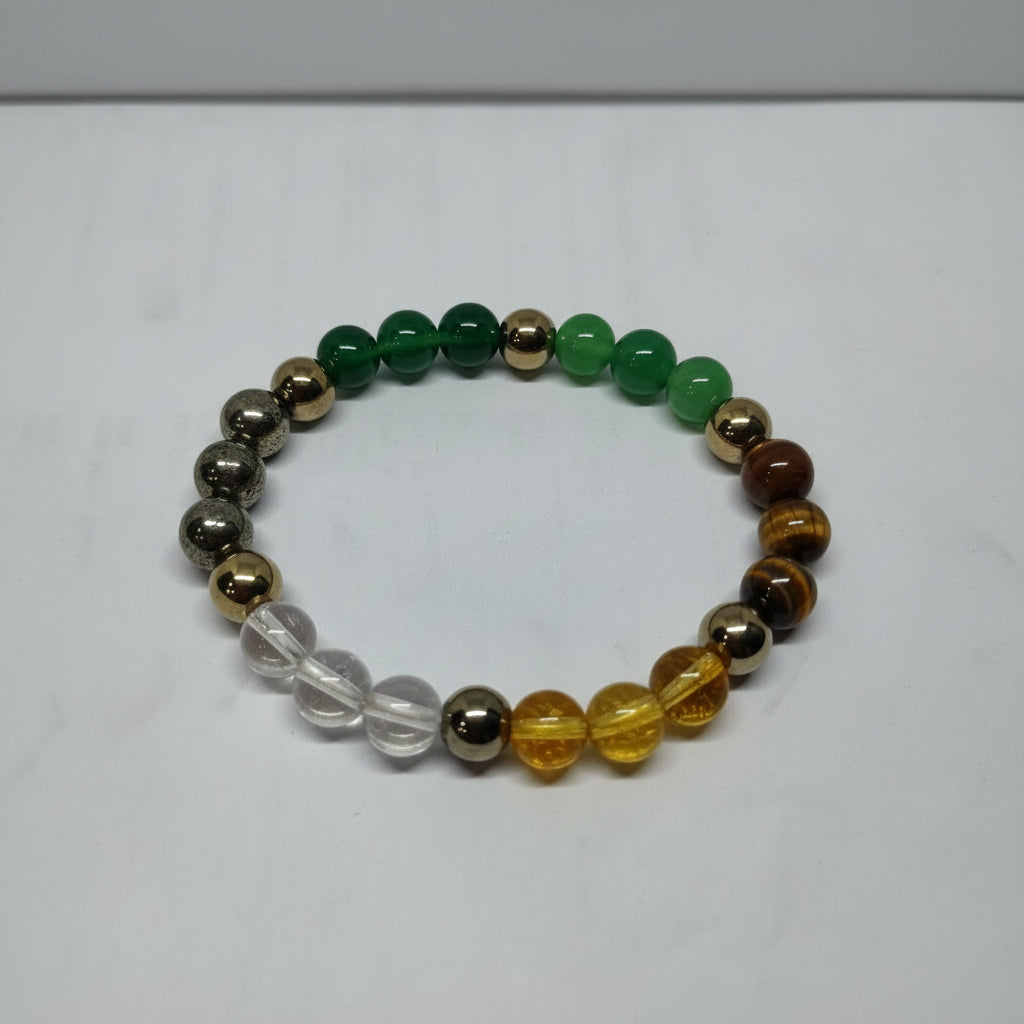 Dhan yog Money magnet Bracelet for wealth Natural beads
