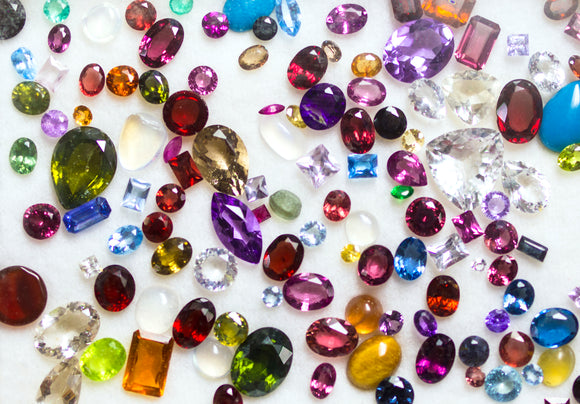 Gemstones - Sapphire, Munga, Amethyst