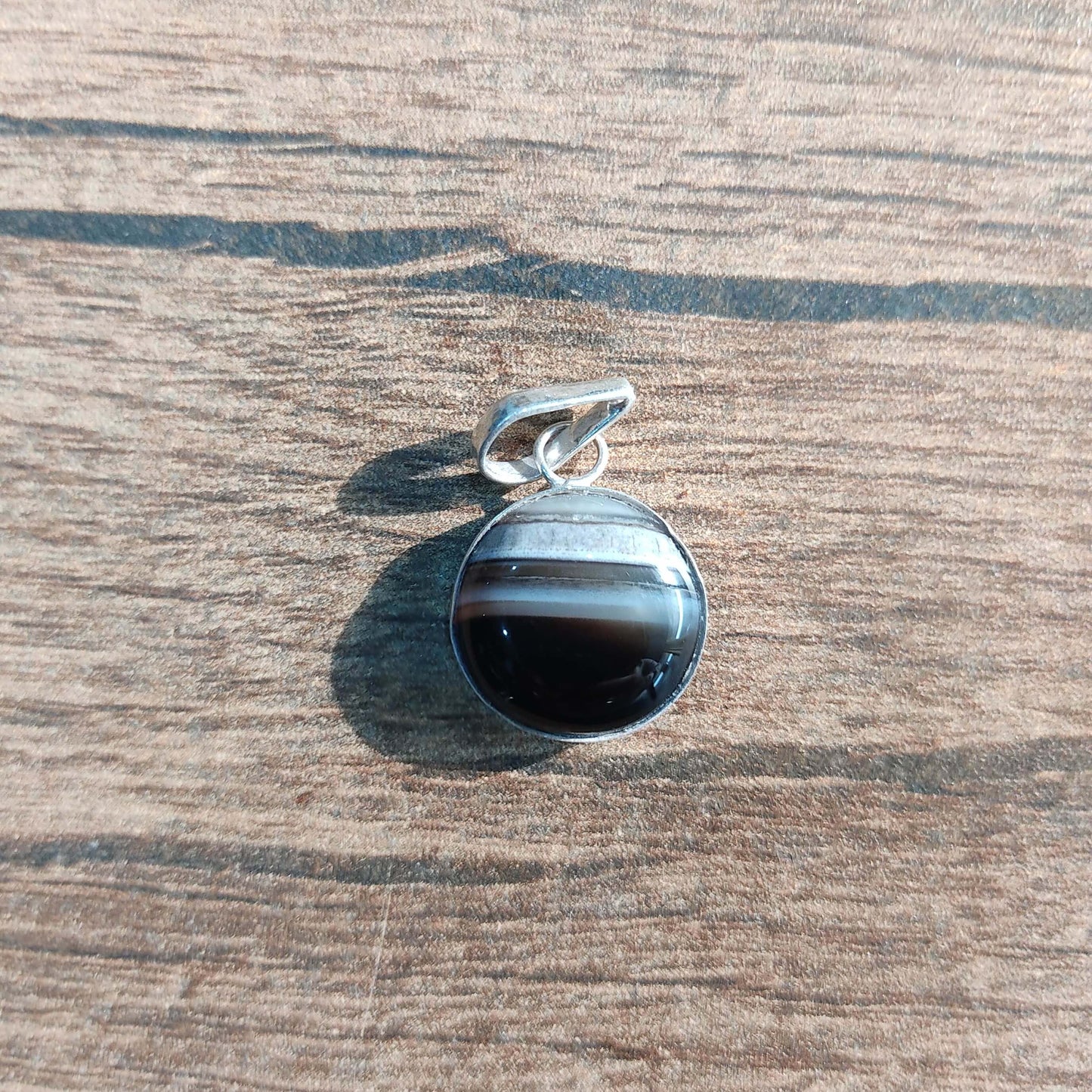 Sulemani Hakik stone Pendant Locket metal - Kalyanastrogems