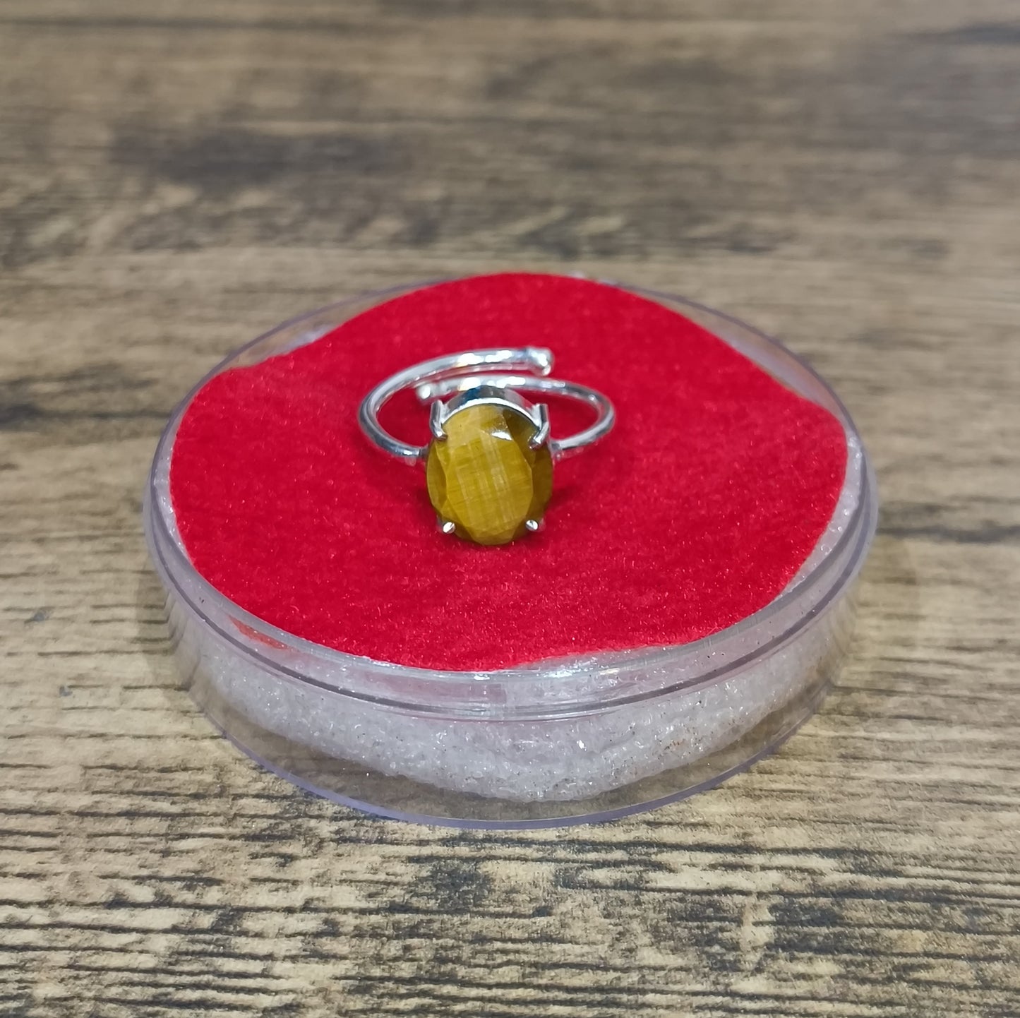 tiger eye ring