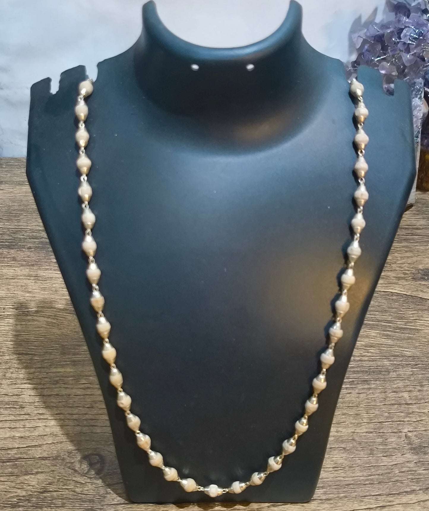 pure tulsi mala silver