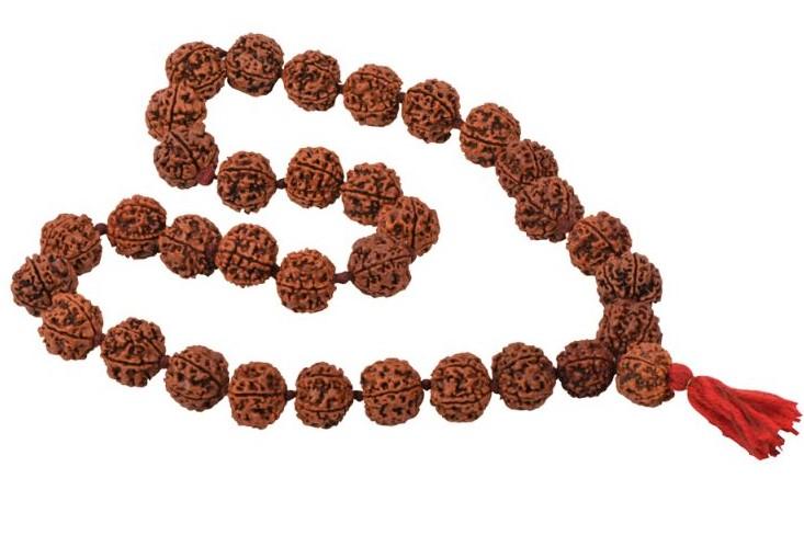 Rudraksha mala 4 mukhi nepali