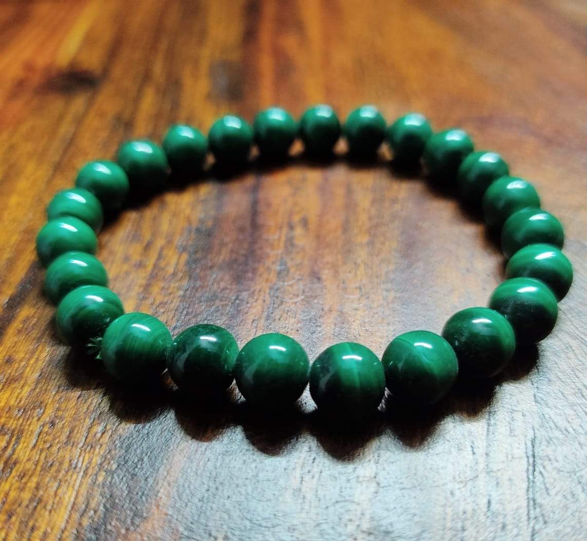 Natural Malachite Gemstone bracelet - Kalyanastrogems