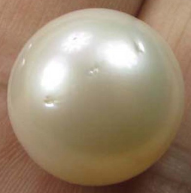 Pearl (Moti) stone - South sea Certified - Kalyanastrogems