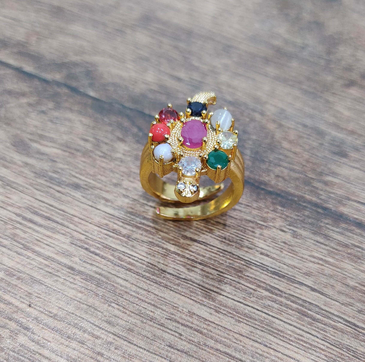 Navratan on sale ring design