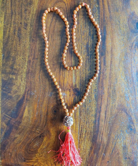 108 bead panchmukhi rudraksh mala nepal