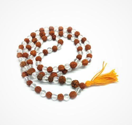 Rudraksha Sphatik Mala