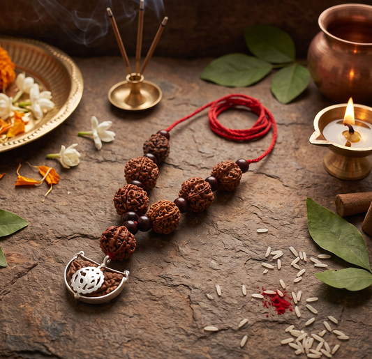 1 - 7 Mukhi Rudraksha Sarvakarya Siddh Mala