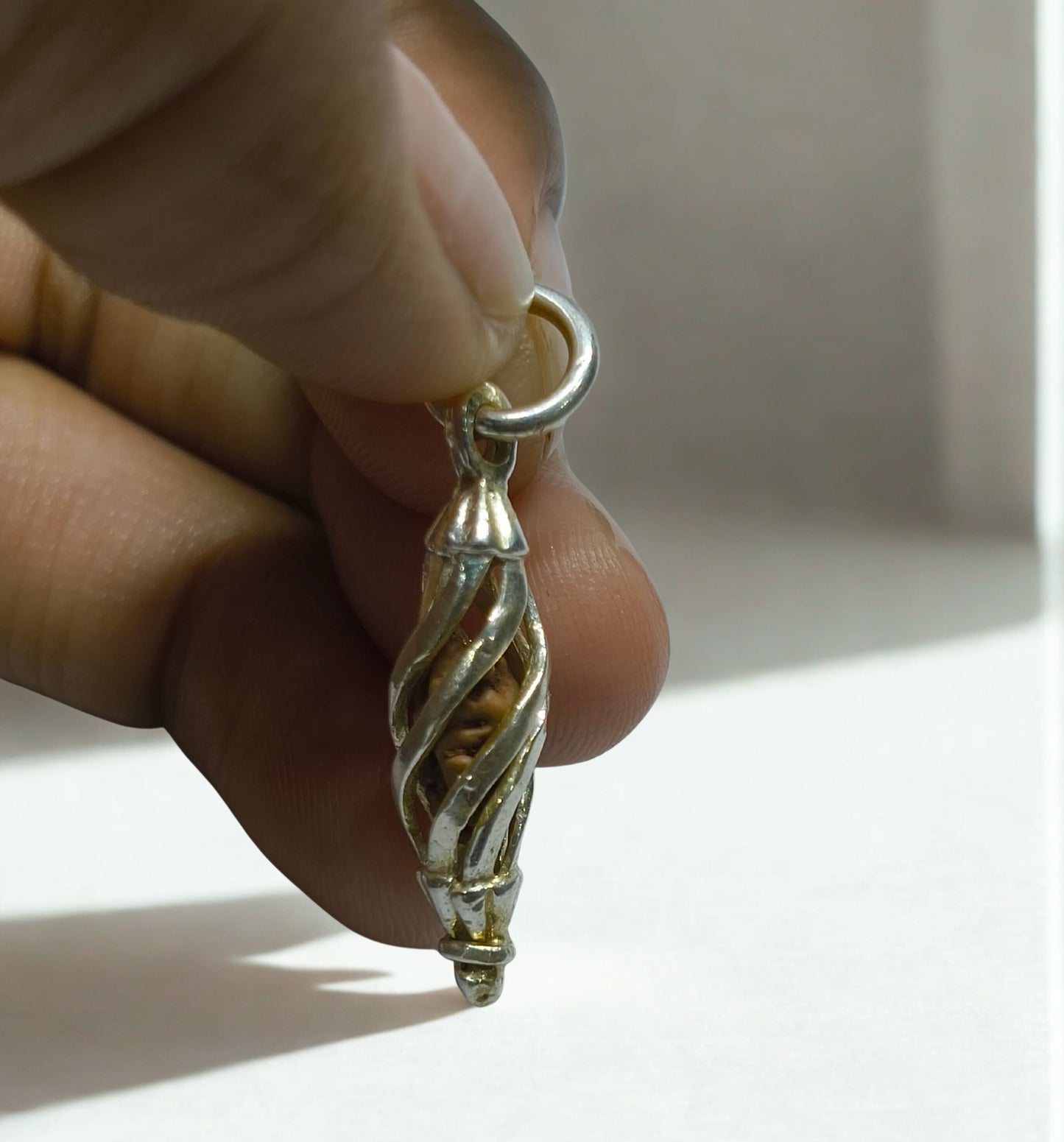 1 mukhi rudraksha indonesian silver