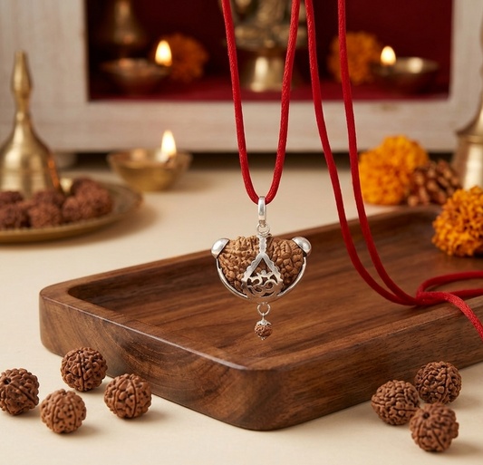 1 Mukhi Certified Rudraksha Original in Om design