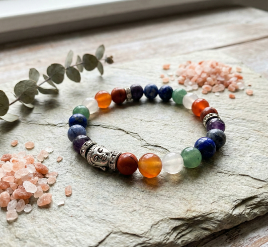 7 Chakra Stone Bracelet - Premium