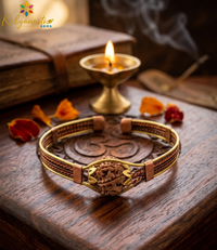 7 mukhi rudraksha kada bracelet