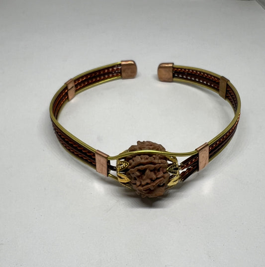 7 mukhi copper bracelet kada