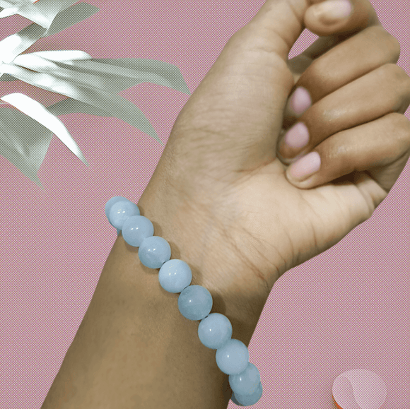 Aquamarine bracelet