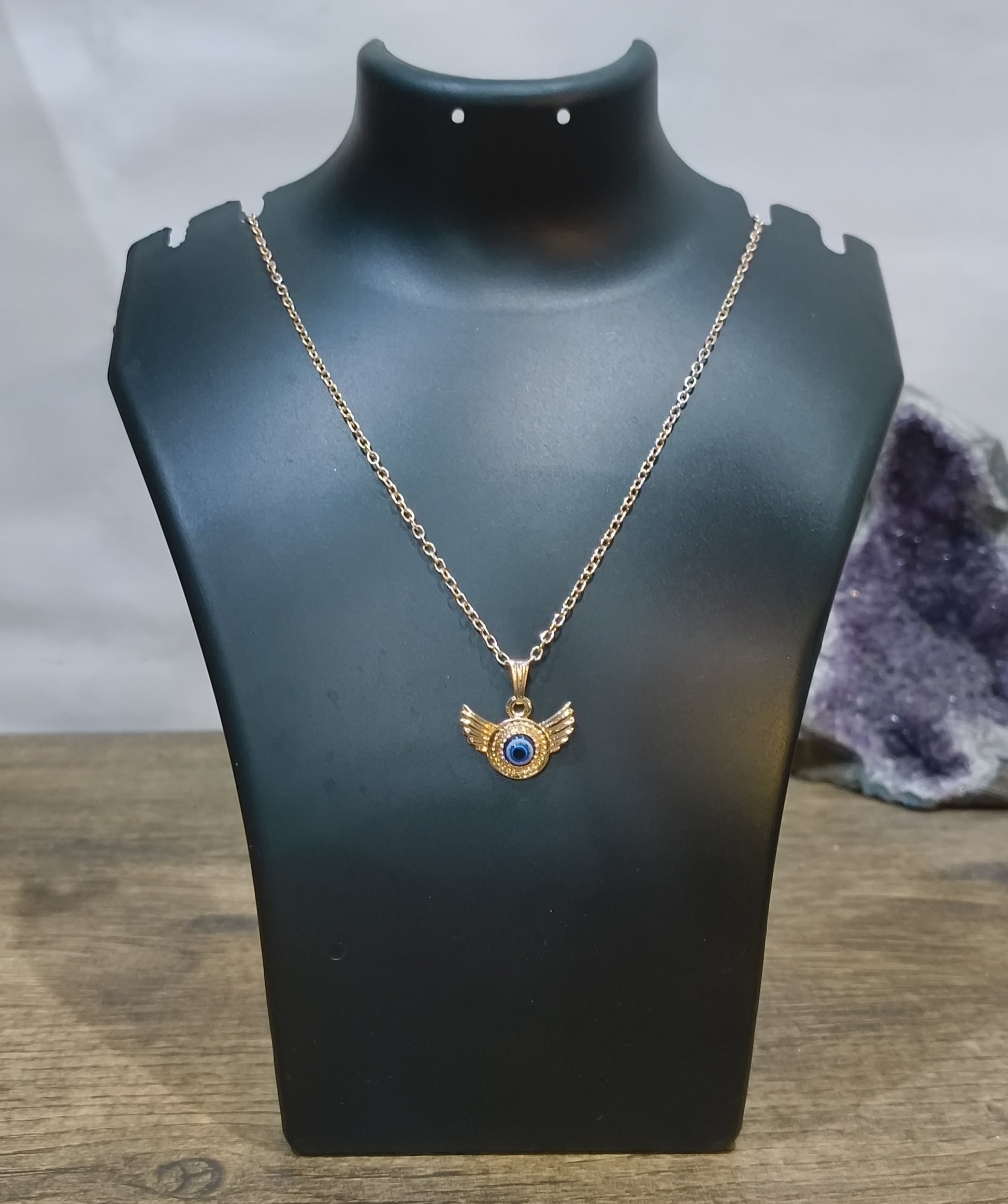Evil eye Pendant (Nazar Suraksha) with chain - Kalyanastrogems