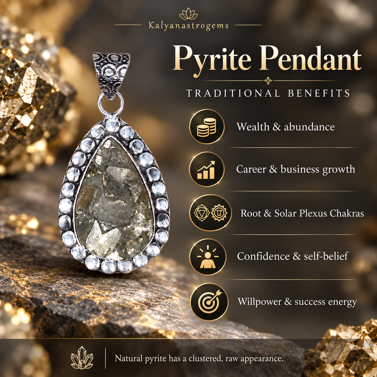 Pyrite Pendant