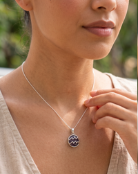 Aquarius rashi amethyst Pendant