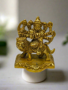 Durga Ma Brass Idol