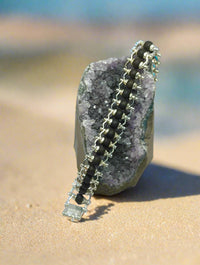 ebony bracelet silver