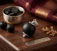 Ebony Karungali Pendant / Locket