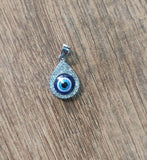 evil eye locket pendant