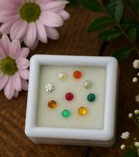 Real Navratan stone set