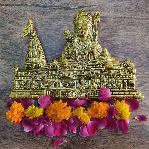 Sri Ram Mandir idol Metal aashirvad