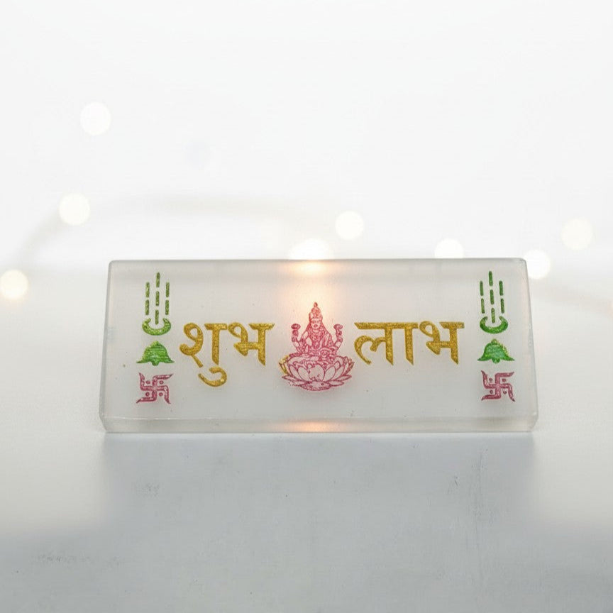 shubh labh selenite for Diwali lakshmi puja