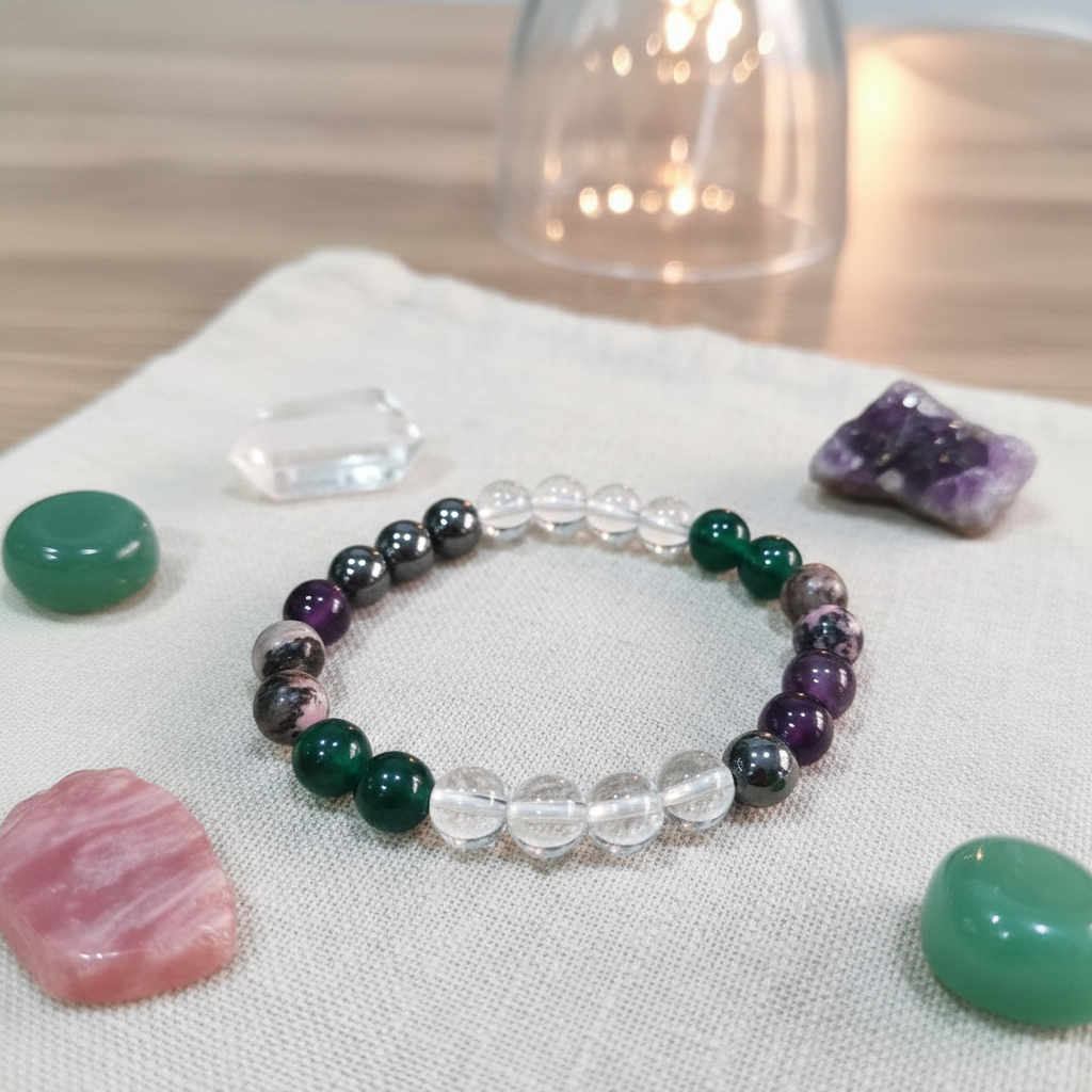 Stone bracelet for calm & stress