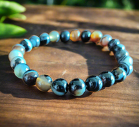 Black Sulemani Hakik Bracelet for Shani Dosh - Kalyanastrogems