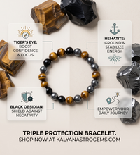 Triple protection Stone Bracelet Original