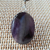 Amethyst gemstone pendant