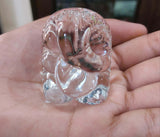 Ganesha Idol Crystal - Big / Small