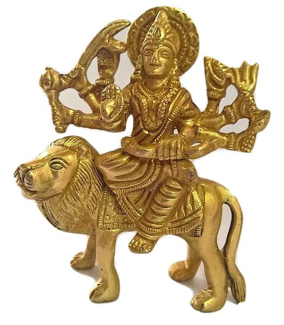 Durga Ma Idol brass