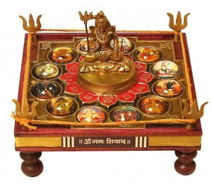 12 Jyotirling Chowki - Shiva Yantra