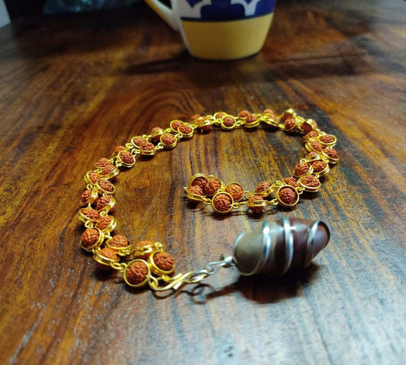 Rudraksha Mala Con Pendente - Collana Da Preghiera 108 Perle, Legno Rudraksha, Lunghezza 80cm - Foto 10