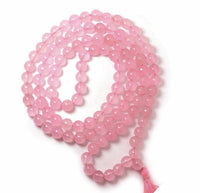 Rose quartz Mala rosary
