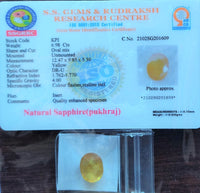 Yellow sapphire pukhraj