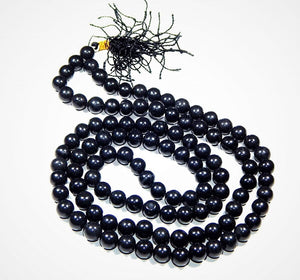 black tourmaline mala rosary