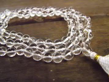 Sphatik Mala - Quartz rosary