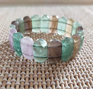 Fluorite healing stone bracelet