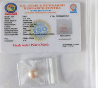 Certified Pearl (Moti) stone - Freshwater - Kalyanastrogems