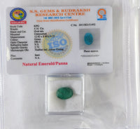 Certified Green Emerald (PANNA Stone) - Kalyanastrogems
