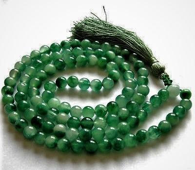 Green Jade mala Budh Dosh