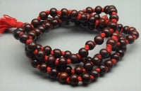 Red Sandalwood Chandan Mala - 100% Pure - Kalyanastrogems