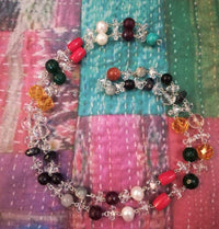 Navratan Navgreh stone Mala rosary