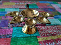 panchmukhi deepak brass