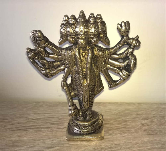 Panchmukhi Hanuman Idol - Ashtdhatu