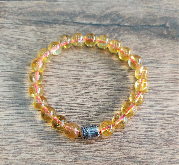 Yellow Citrine Mala and Bracelet for Solar plexus Chakra to Attracts  success, abundance, and prosperity and helps overcome dependency -  Engineered to Heal²